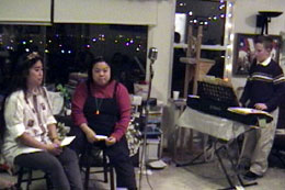 Ginger and Chrysanne play Name That Tune Jeopardy with your host, Brad Sherwood