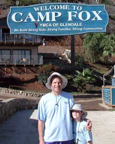 Keith and Doug at Camp Fox