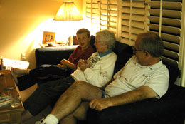 Brad, Betty and Charlie.